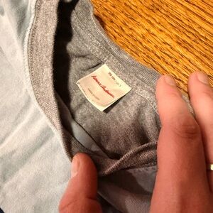 Hanna Andersson Gray Long Sleeve Tee